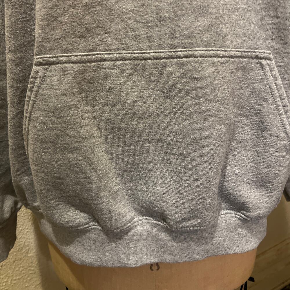 Men's Gildan Heavy Blend Gray Pullover Fleece Hoodie Size XL - Picture 5 of 10